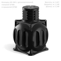 Стеллаж двусторонний №147 (1835х950х760)