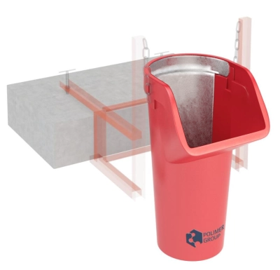 Приемная секция мусоросброса (усиленная) Профи