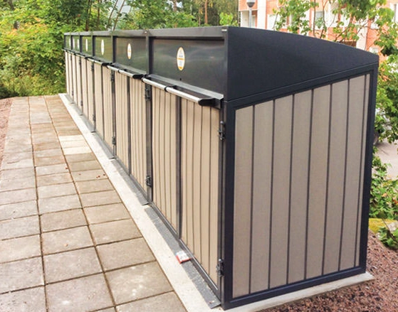 Контейнерный шкаф «Модуль» Ангарская сосна