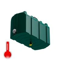 Бак душевой серии «R» 200 литров с подогревом