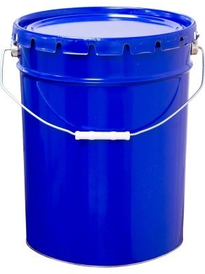 Ведро металл 25л крышка-корона, арт. ВМк 25с, код: 17732