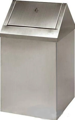 Урна Эклипс, 200х200х400 мм, шлифованная 12 л