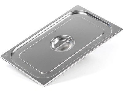 Крышка нерж. сталь 530х325х2 1/1, арт. 1/1, 530x325-К metal, код: 27623