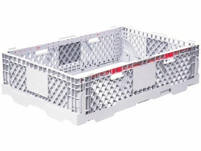 Паллетная рама 1200х800х300 серая c бортиками