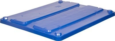 Крышка для BoxPallet 1230х1040х80 мм синяя, арт. крышка 1000 АСЕ, код: 03745