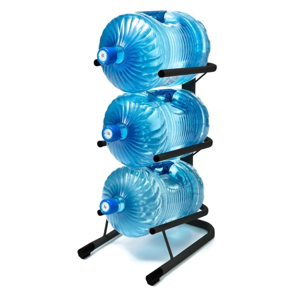 Стойка для бутылей Стелла-техник на 3 бутыли 19 л Черный