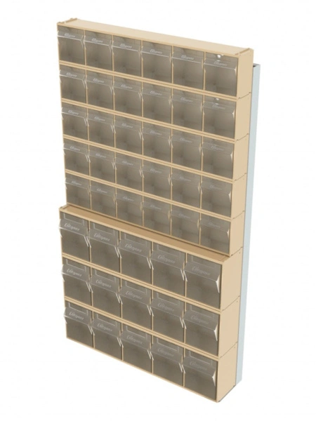 Стойка бежевая настенная Стелла-техник 402-00-05-03-B