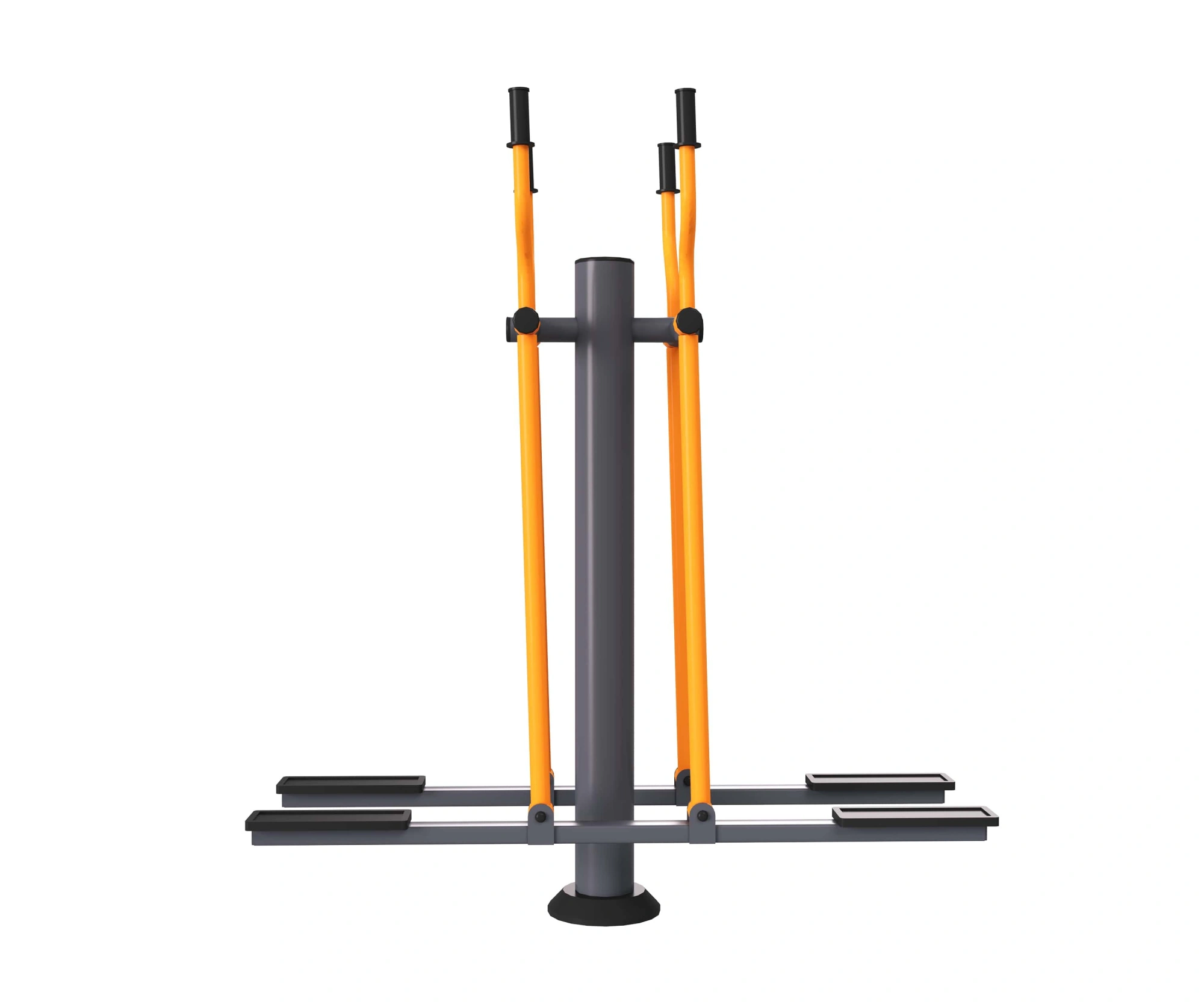 Уличный тренажер «Лыжи двойные»