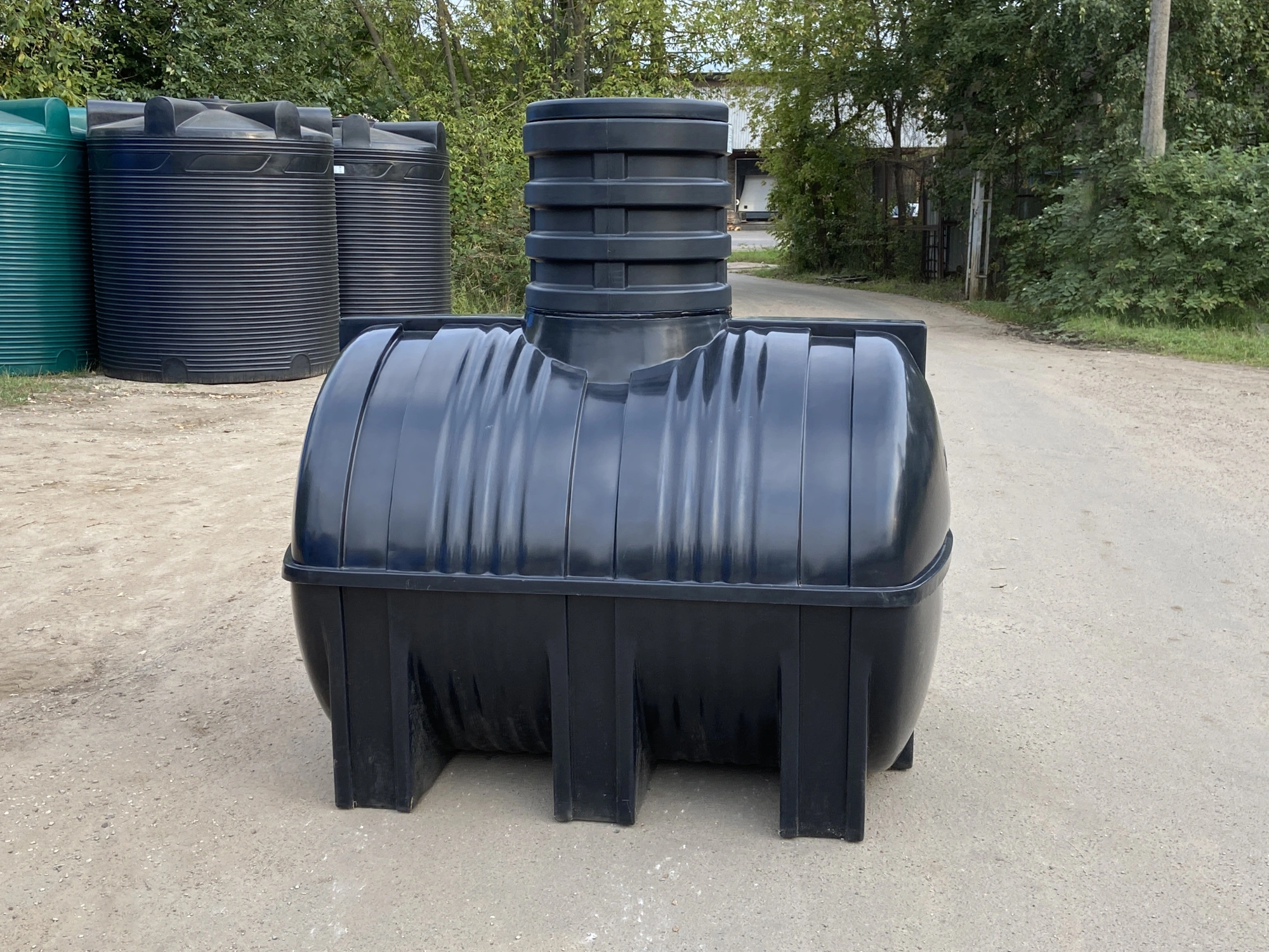 Подземная емкость D 2000 литров (черный)