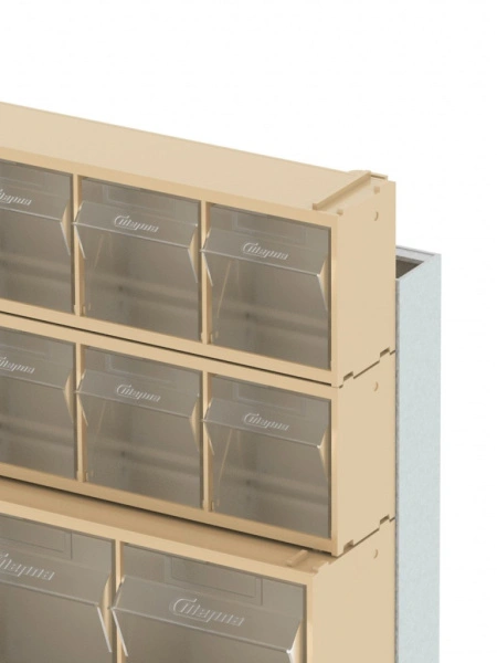 Стойка бежевая настенная/настольная Стелла-техник 401-02-02-01-B