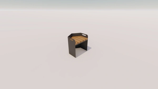 Модульная скамейка «Соты»