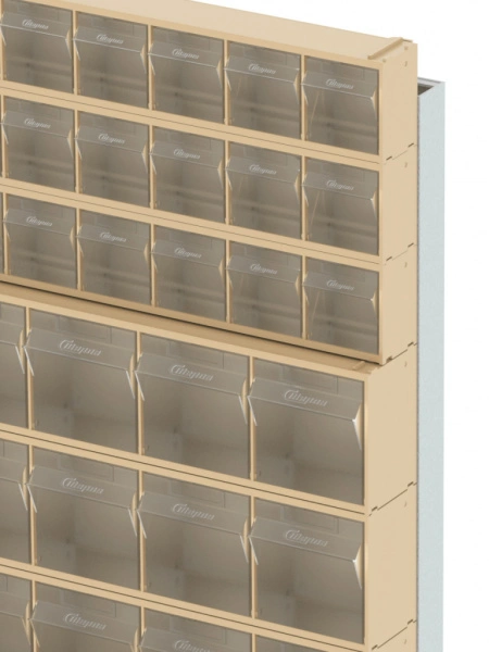 Стойка бежевая настенная Стелла-техник 402-03-03-03-B