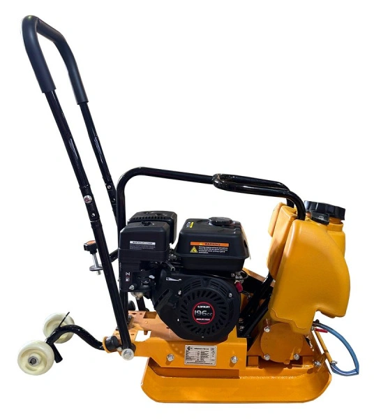 Виброплита 55 кг, 15кН (Loncin), бак, колесный комплект TOR C-60