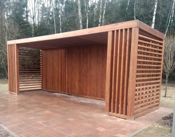 Теневой навес «Велариум» 8х2,4х3 м