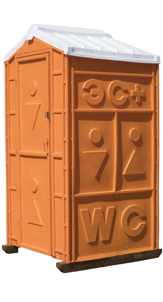 Туалетная кабина «Дачник» с пластиковым поддоном (бак 150 литров)  