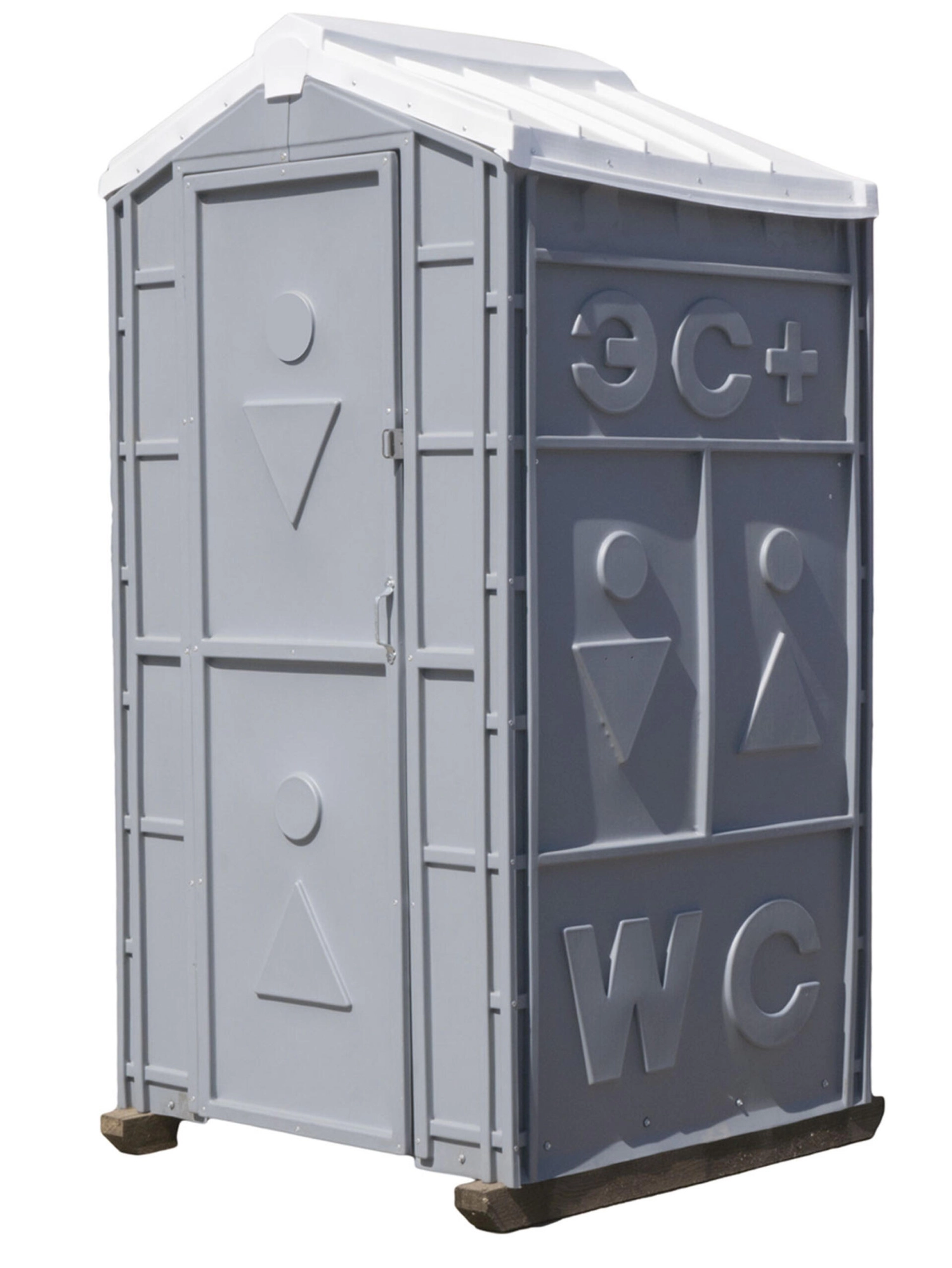 Туалетная кабина «Комфорт» с деревянным поддоном 