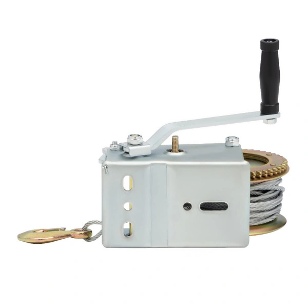 Лебедка барабанная Стелла-техник WH25-20 грузоподъемность 1,1т, канат 20м