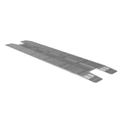 Эстакада металлическая Каскад Комфорт, разборная, 12м, усиленная, грузоподъемность 70т, серая