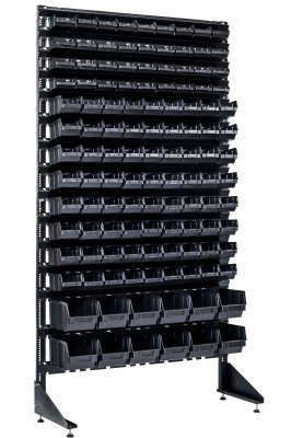 Стеллаж с пластиковыми ящиками 1801-4/8/2 CH